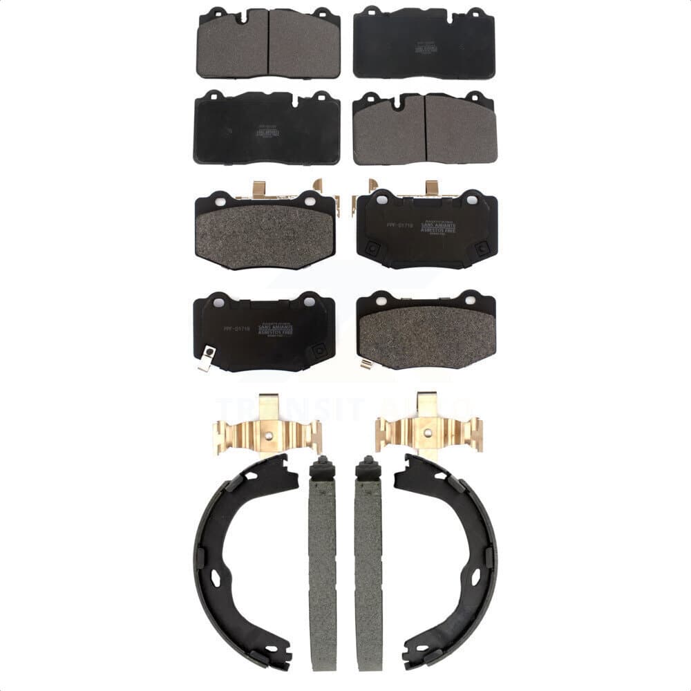 Transit Auto - KFN-100903 - Front and Rear Disc Brake Pad Kits image 1