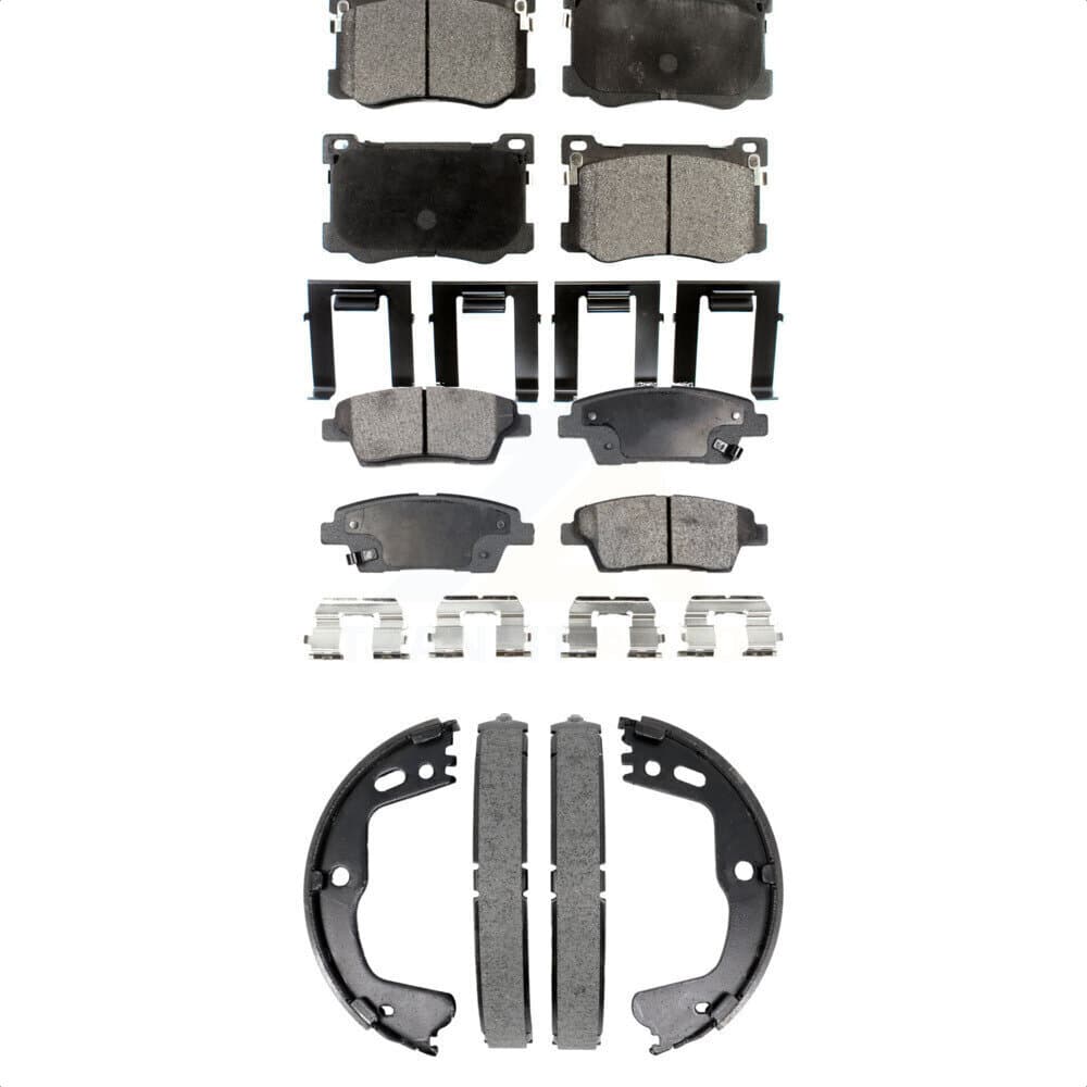 Transit Auto - KFN-100906 - Front and Rear Disc Brake Pad Kits image 1