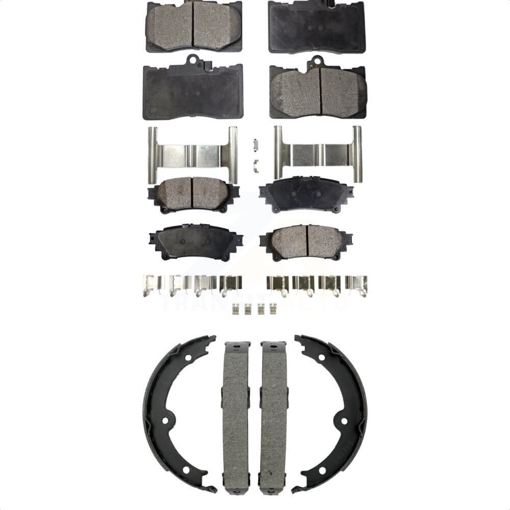 Transit Auto - KFN-100916 - Front and Rear Disc Brake Pad Kits image 1