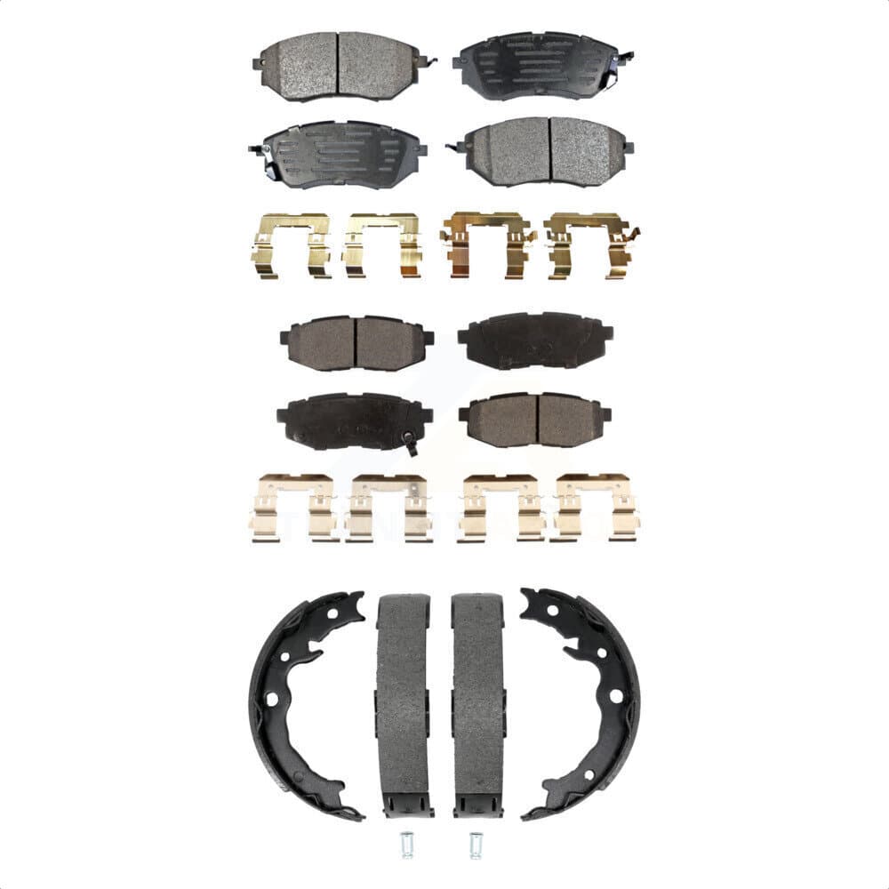 Transit Auto - KFN-100942 - Front and Rear Disc Brake Pad Kits image 1
