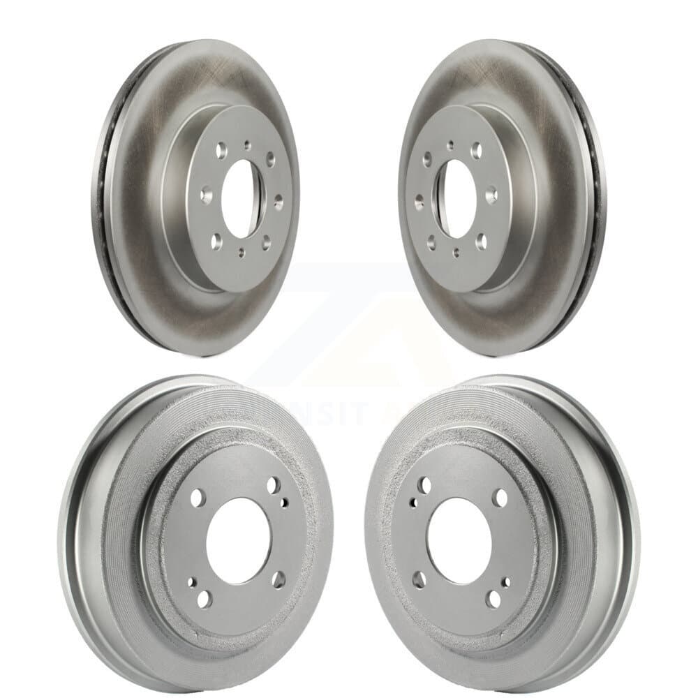 Genius - KG-101424 - Front and Rear Disc Brake Rotor and Hub Assembly Kits image 1