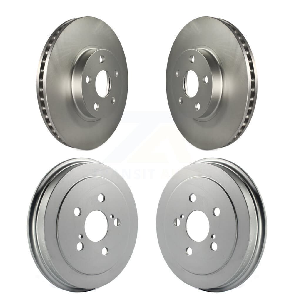 Genius - KG-101430 - Front and Rear Disc Brake Rotor and Hub Assembly Kits image 1