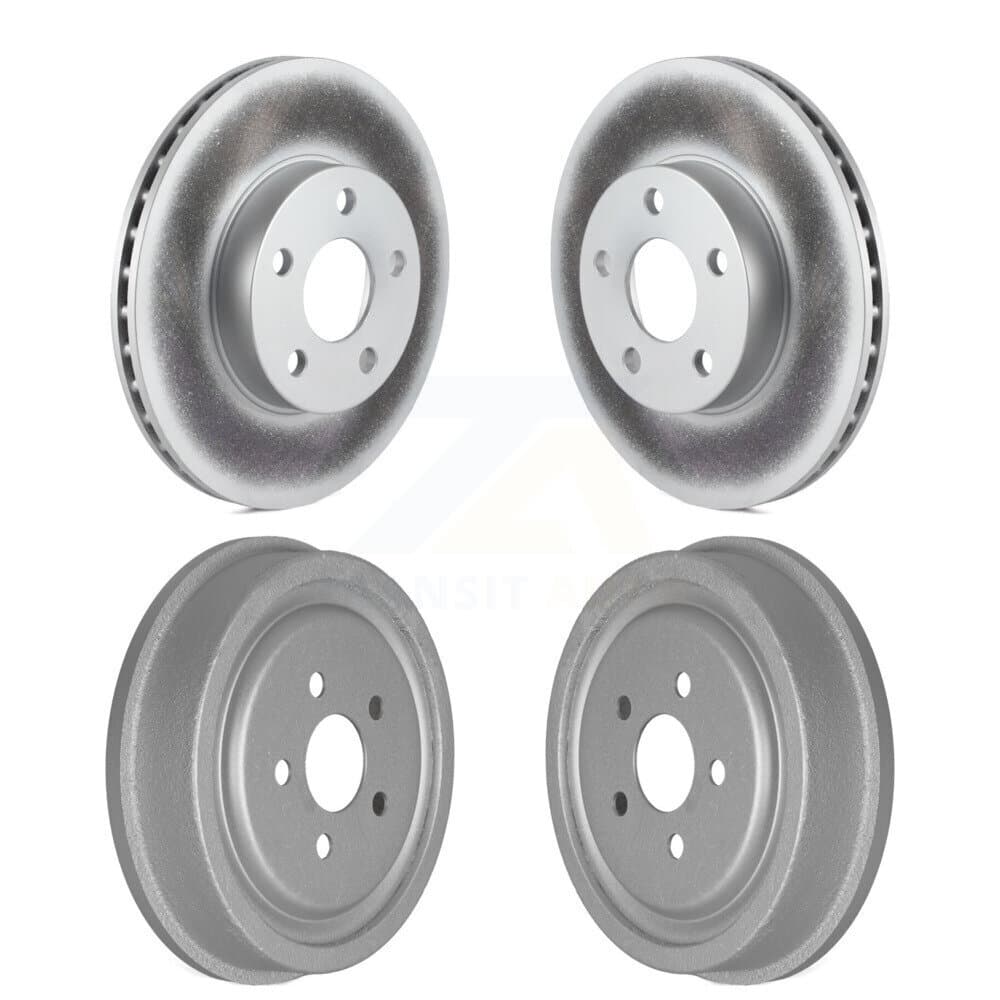 Genius - KG-101435 - Front and Rear Disc Brake Rotor and Hub Assembly Kits image 1