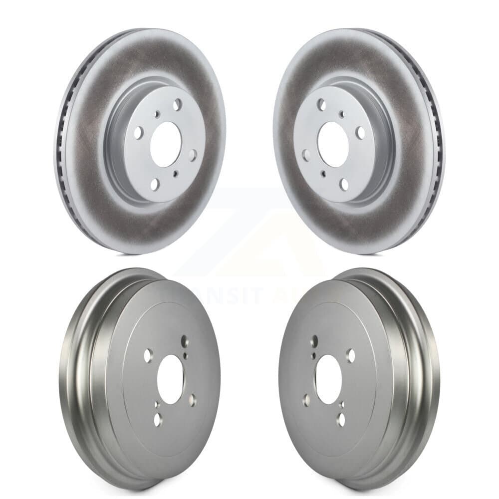 Genius - KG-101438 - Front and Rear Disc Brake Rotor and Hub Assembly Kits image 1