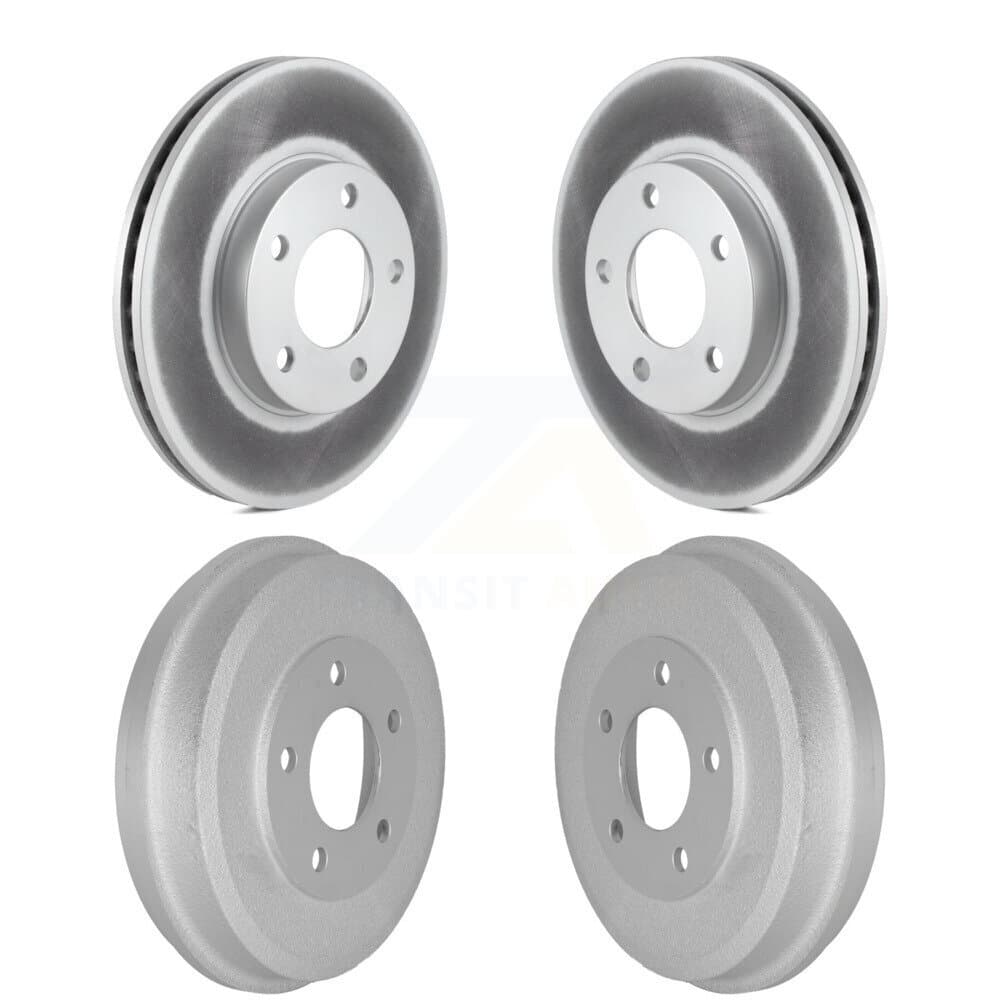 Genius - KG-101439 - Front and Rear Disc Brake Rotor and Hub Assembly Kits image 1