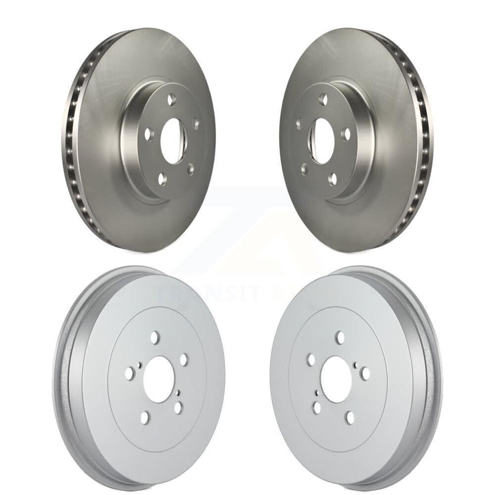 Genius - KG-101450 - Front and Rear Disc Brake Rotor and Hub Assembly Kits image 1
