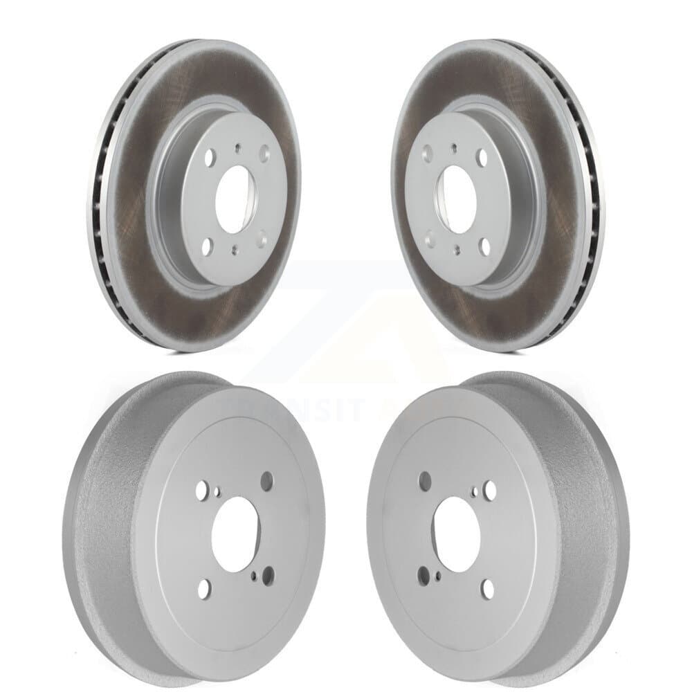 Genius - KG-101453 - Front and Rear Disc Brake Rotor and Hub Assembly Kits image 1