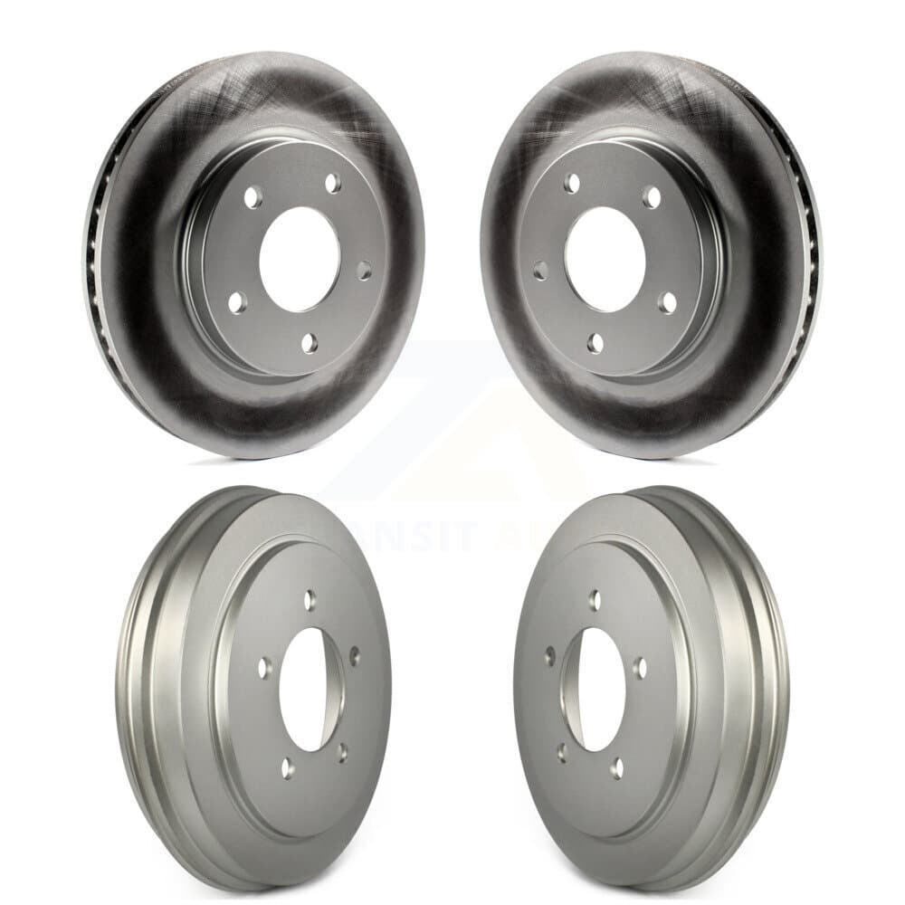 Genius - KG-101468 - Front and Rear Disc Brake Rotor and Hub Assembly Kits image 1