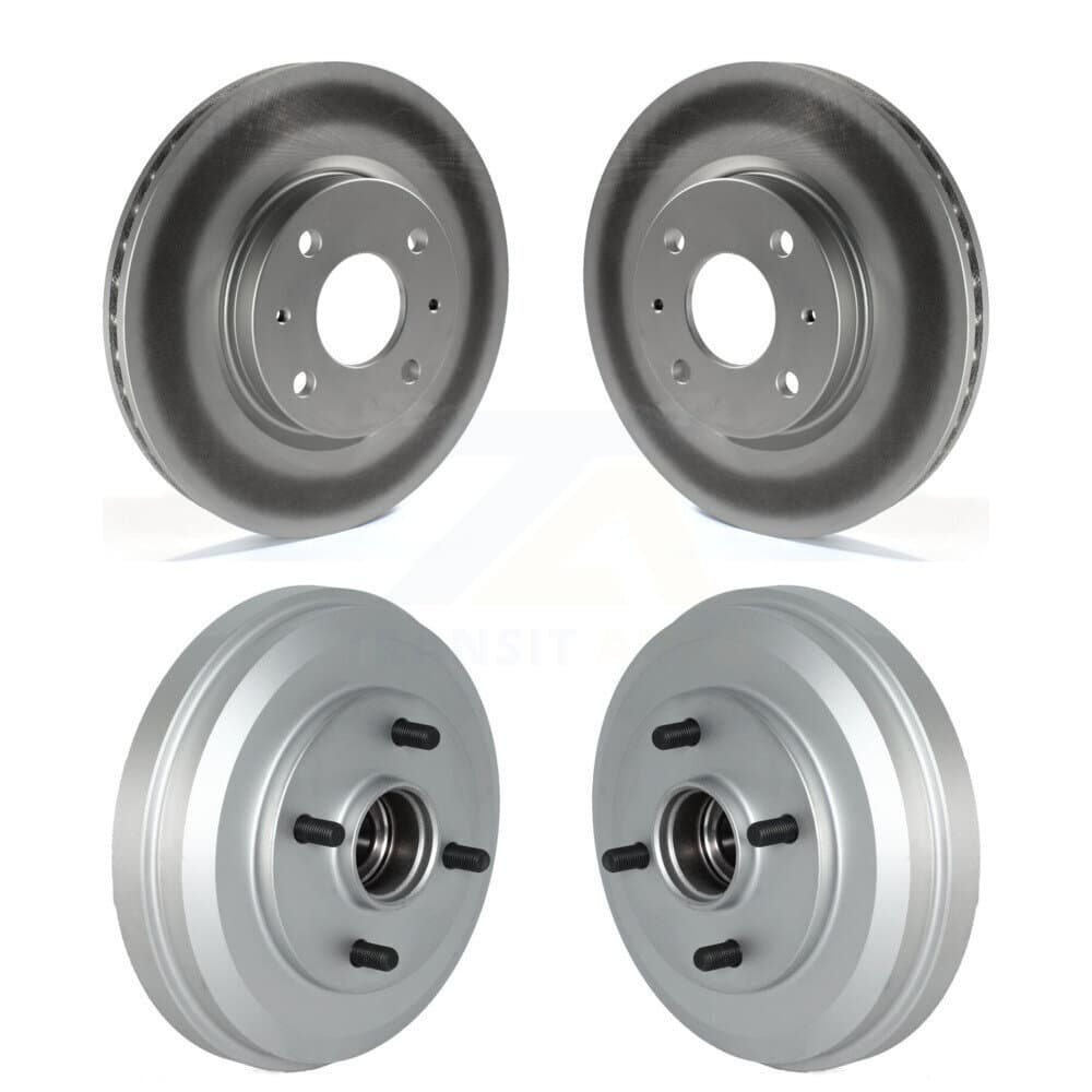 Genius - KG-101495 - Front and Rear Disc Brake Rotor and Hub Assembly Kits image 1