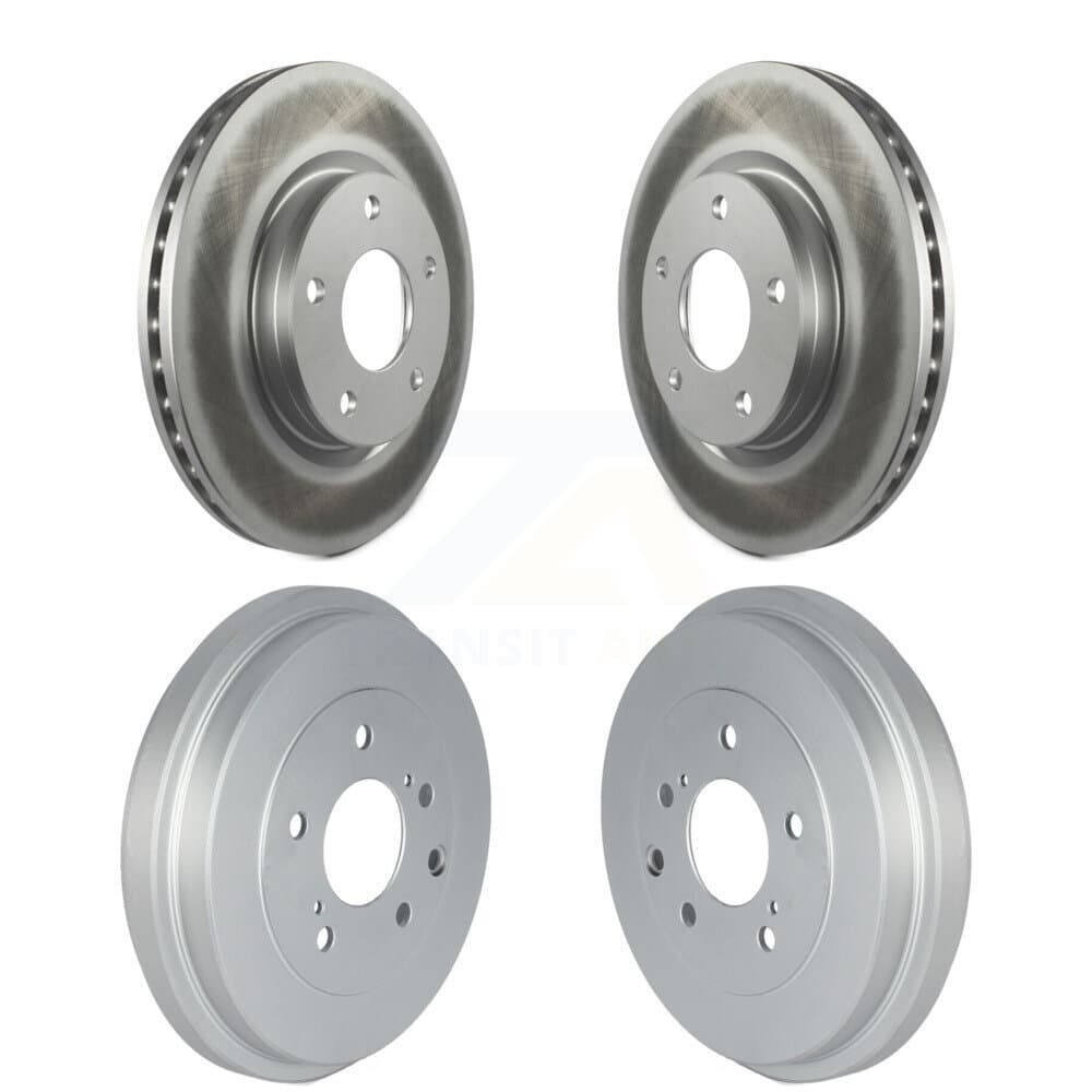 Genius - KG-101496 - Front and Rear Disc Brake Rotor and Hub Assembly Kits image 1