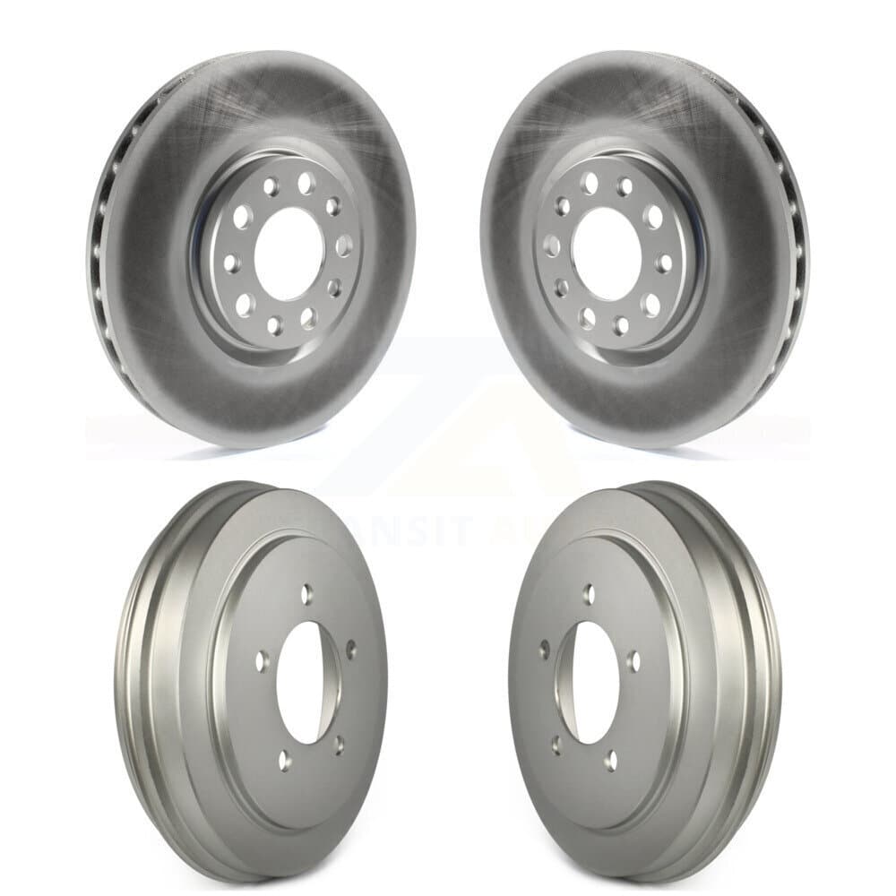 Genius - KG-101523 - Front and Rear Disc Brake Rotor and Hub Assembly Kits image 1