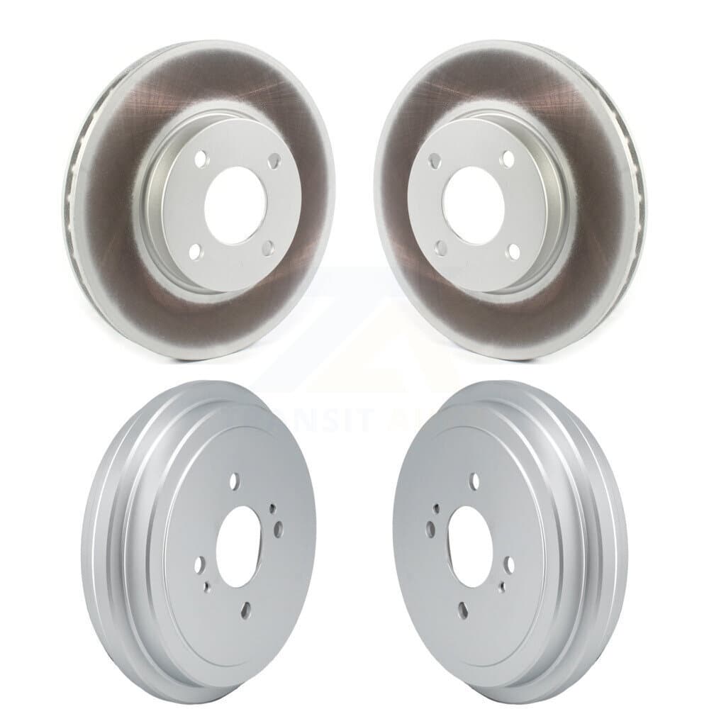 Genius - KG-101868 - Front and Rear Disc Brake Rotor and Hub Assembly Kits image 1