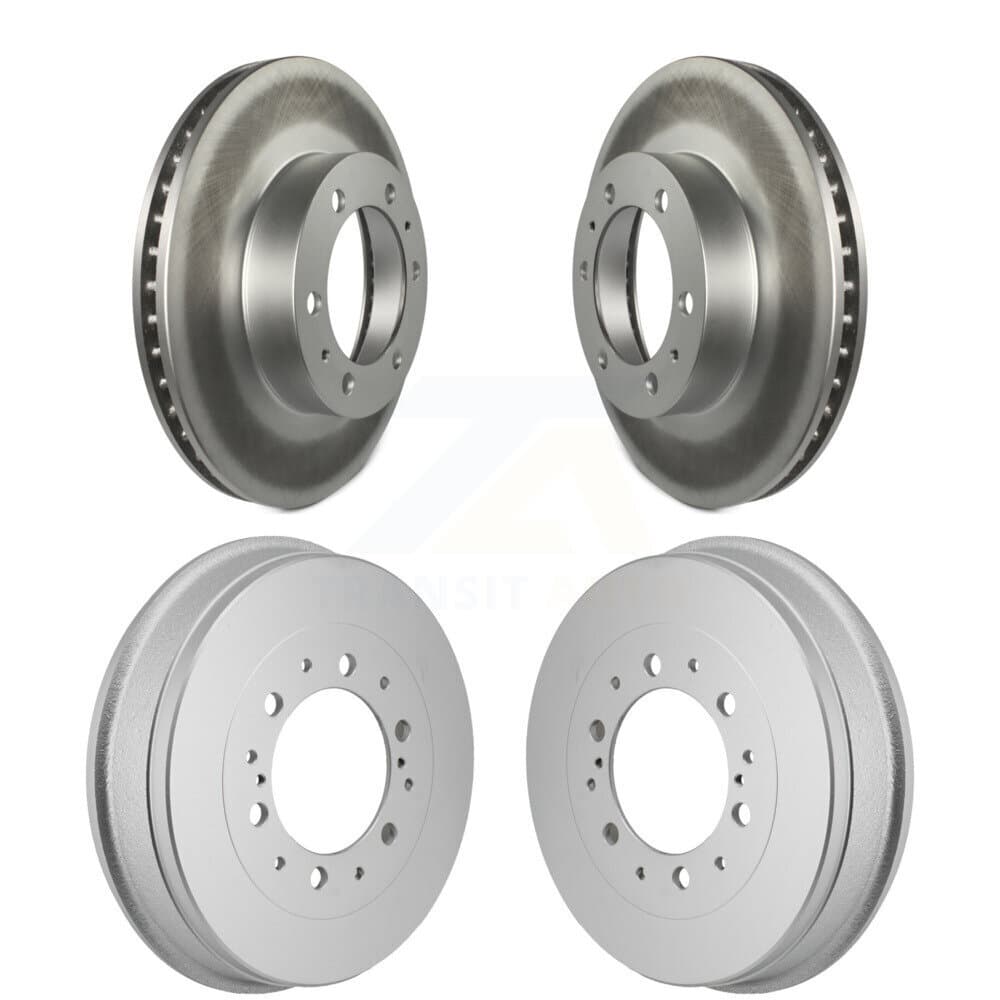 Genius - KG-102036 - Front and Rear Disc Brake Rotor and Hub Assembly Kits image 1