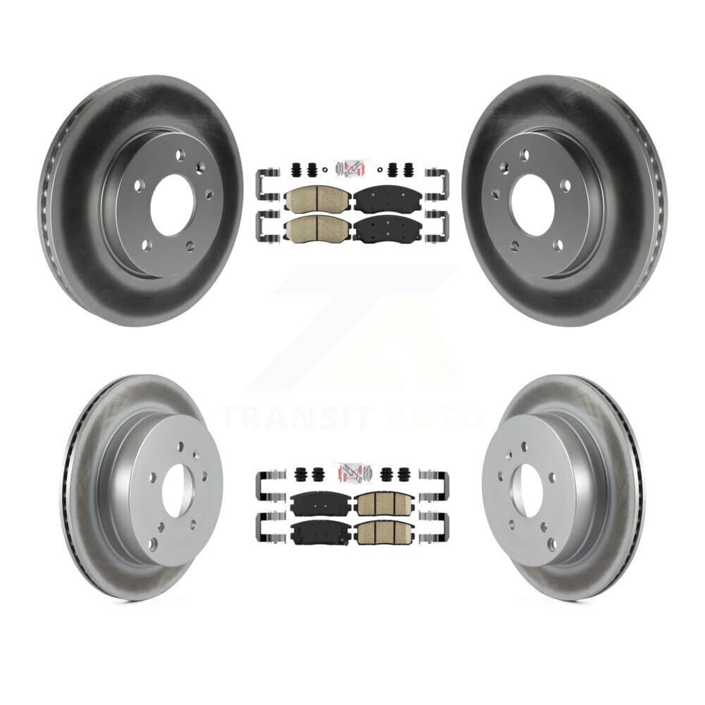 Transit Auto - KGA-101121 - Front and Rear Disc Brake Kits image 1