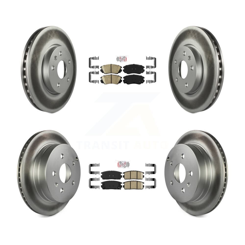 Transit Auto - KGA-101124 - Front and Rear Disc Brake Kits image 1