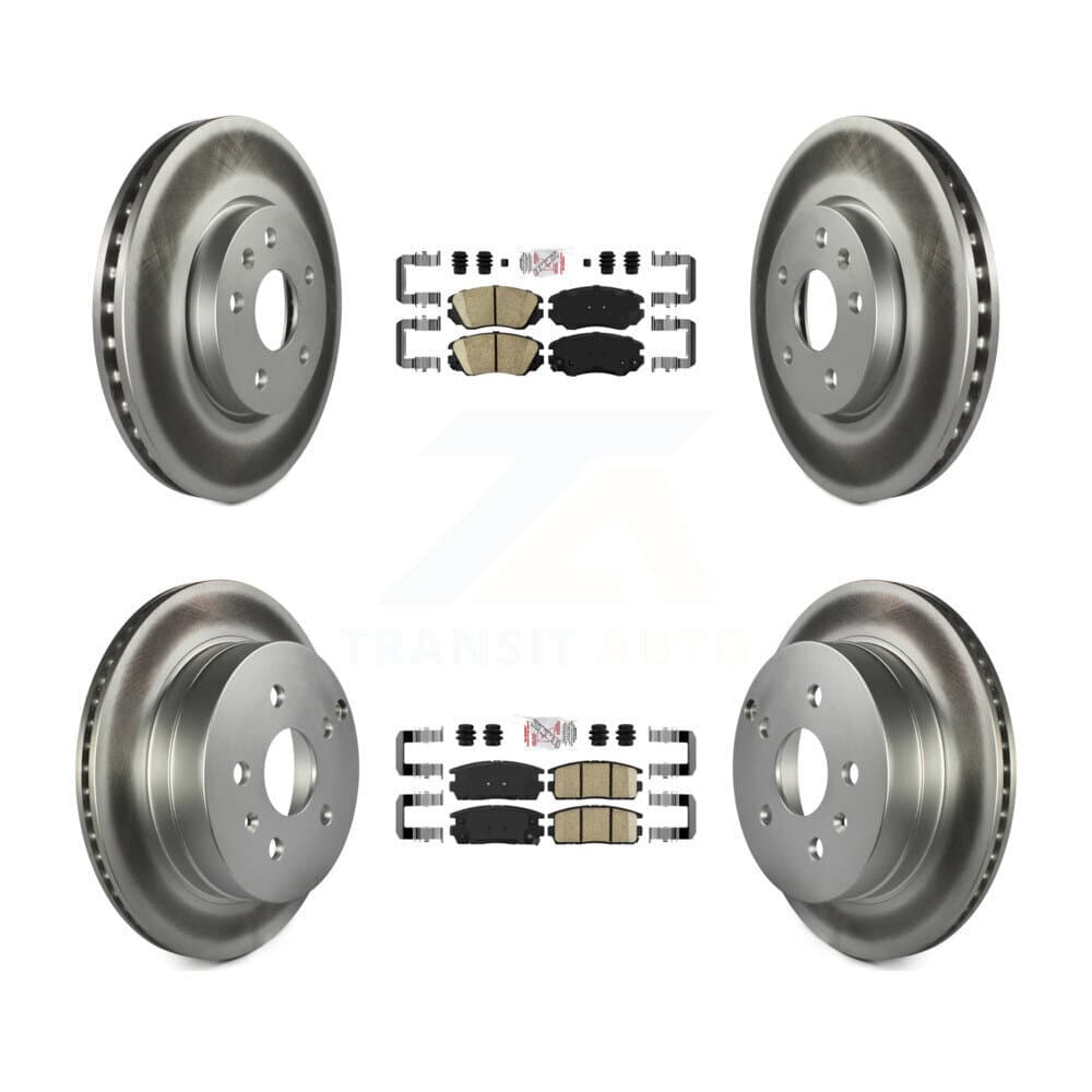 Transit Auto - KGA-101125 - Front and Rear Disc Brake Kits image 1