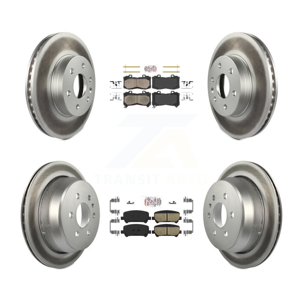 Transit Auto - KGA-101151 - Front and Rear Disc Brake Kits image 1