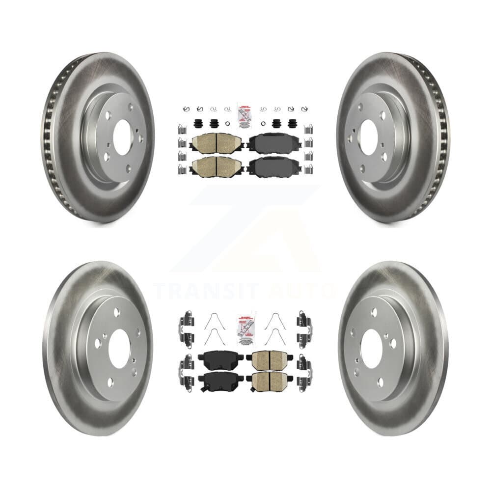 Transit Auto - KGA-101202 - Front and Rear Disc Brake Kits image 1