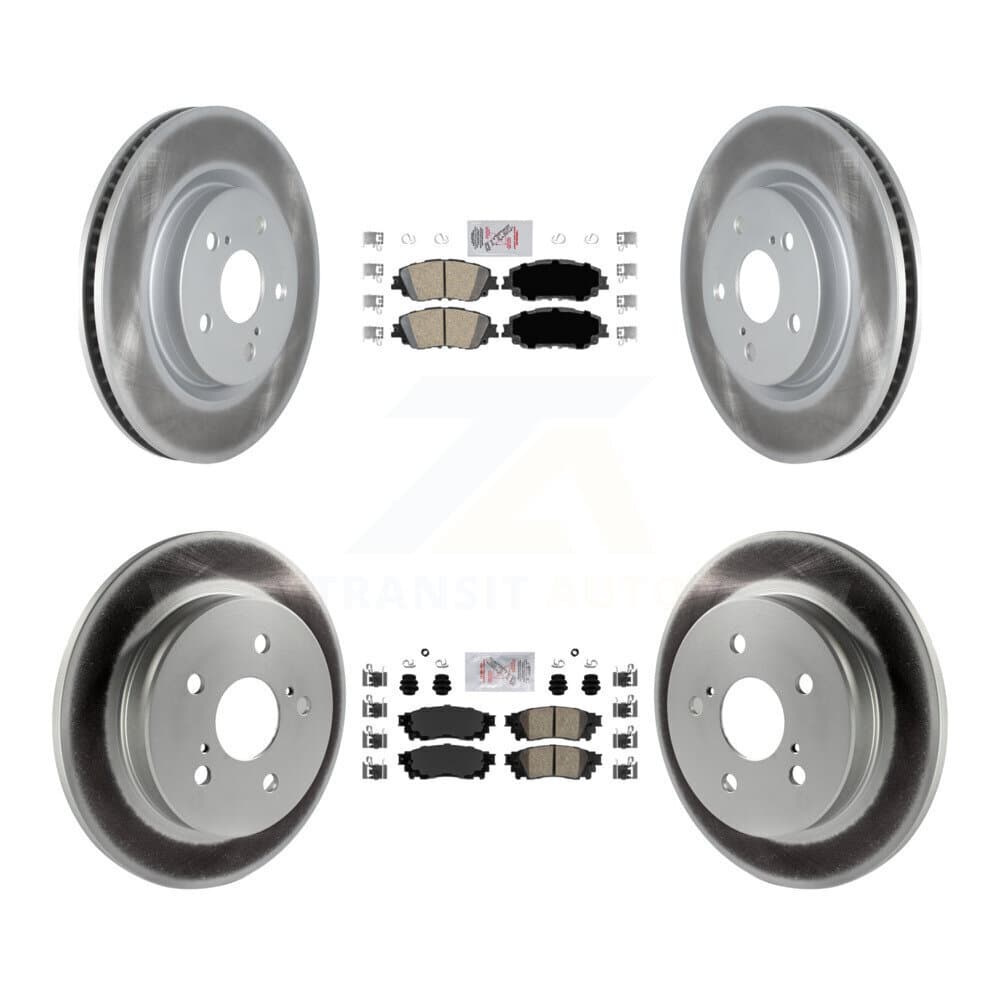 Transit Auto - KGA-101221 - Front and Rear Disc Brake Kits image 1