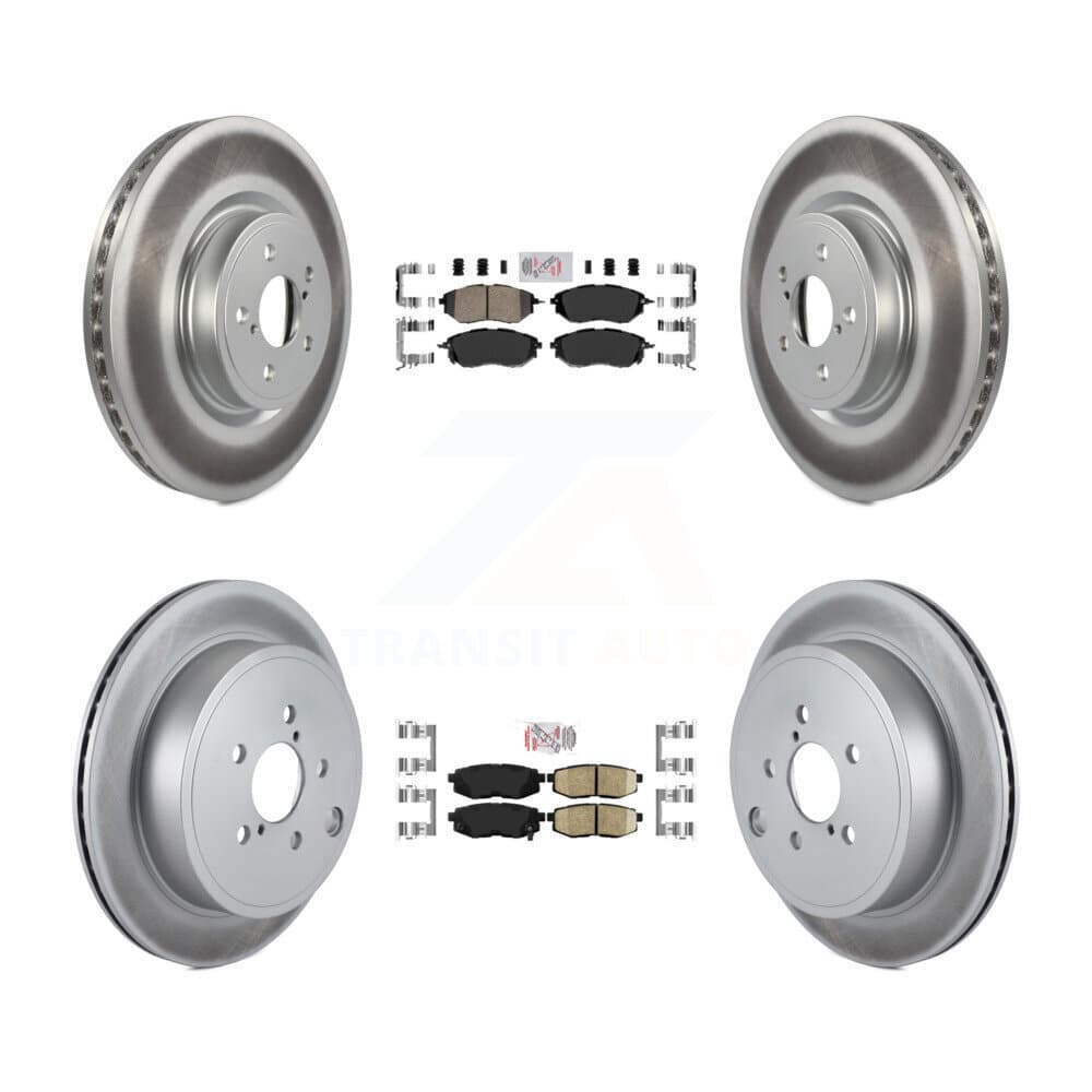 Transit Auto - KGA-101256 - Front and Rear Disc Brake Kits image 1