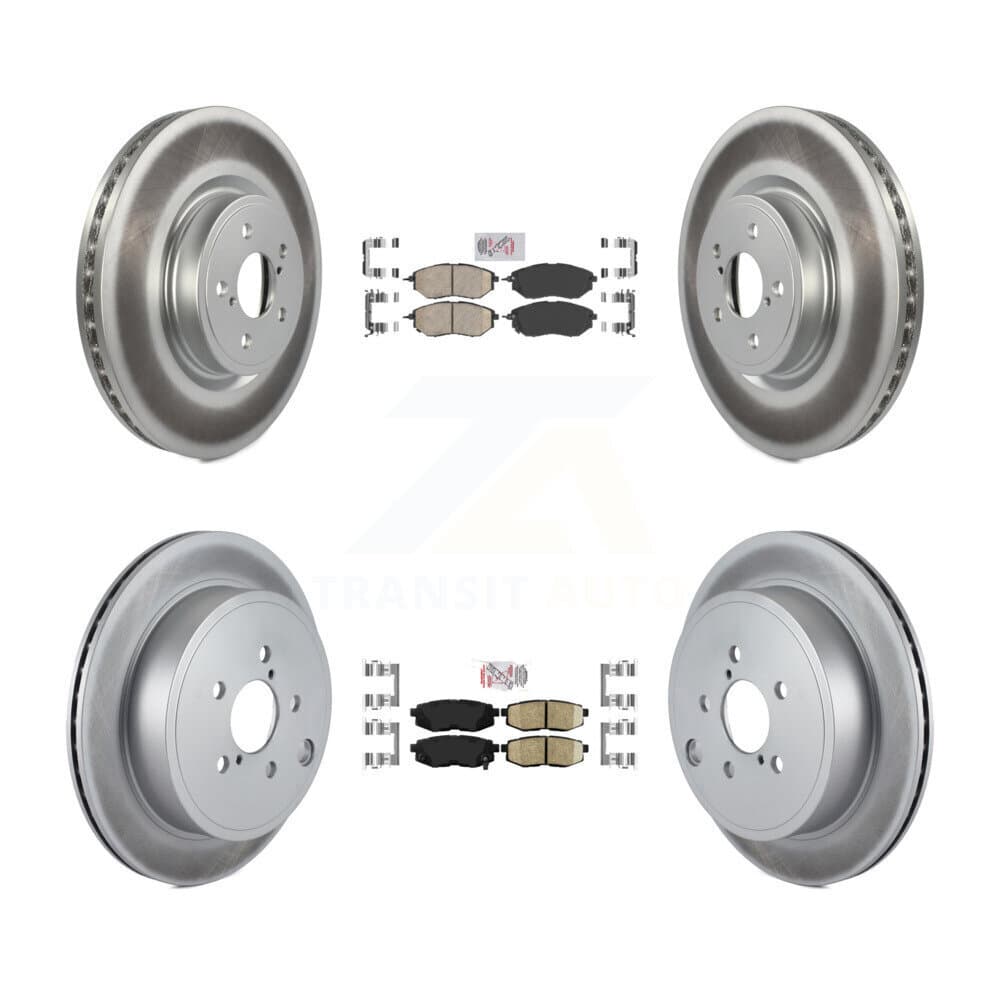 Transit Auto - KGA-101257 - Front and Rear Disc Brake Kits image 1