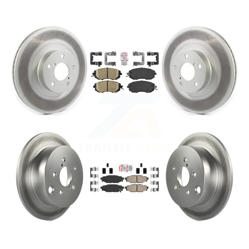 Transit Auto - KGA-101270 - Front and Rear Disc Brake Kits image 1