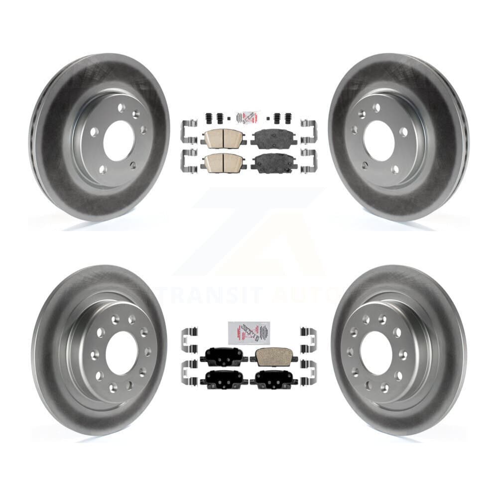 Transit Auto - KGA-101326 - Front and Rear Disc Brake Kits image 1