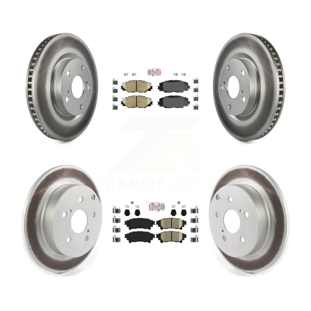 Transit Auto - KGA-101345 - Front and Rear Disc Brake Kits image 1