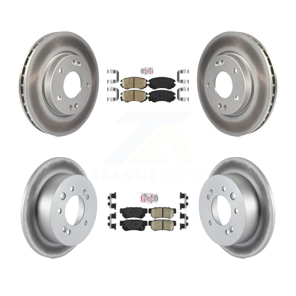 Transit Auto - KGA-101436 - Front and Rear Disc Brake Kits image 1