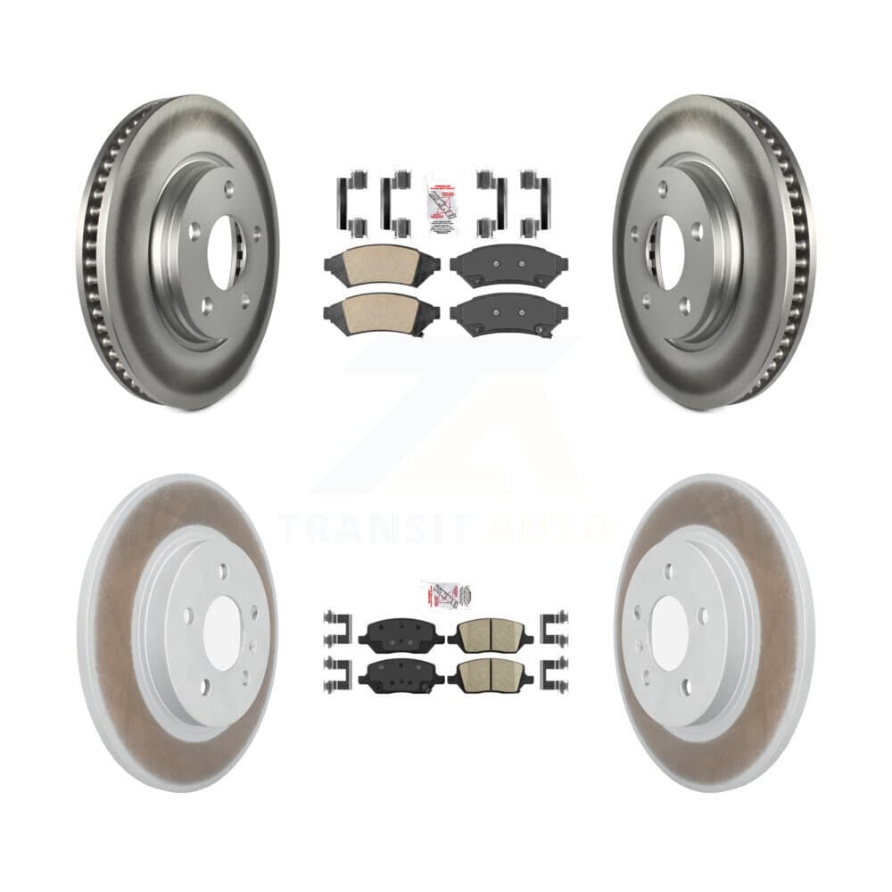 Transit Auto - KGA-101442 - Front and Rear Disc Brake Kits image 1