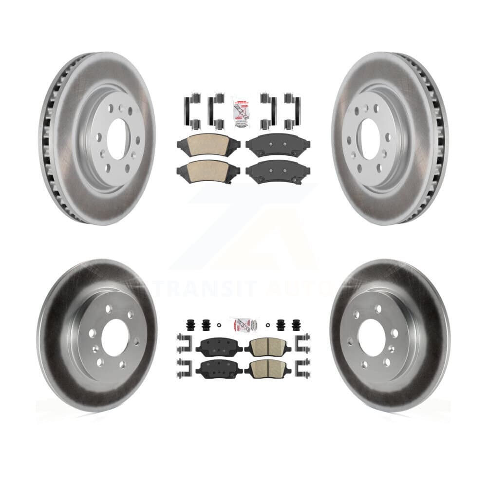 Transit Auto - KGA-101448 - Front and Rear Disc Brake Kits image 1