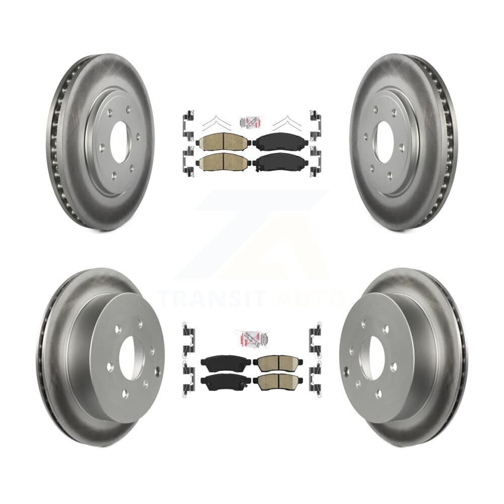 Transit Auto - KGA-101495 - Front and Rear Disc Brake Kits image 1