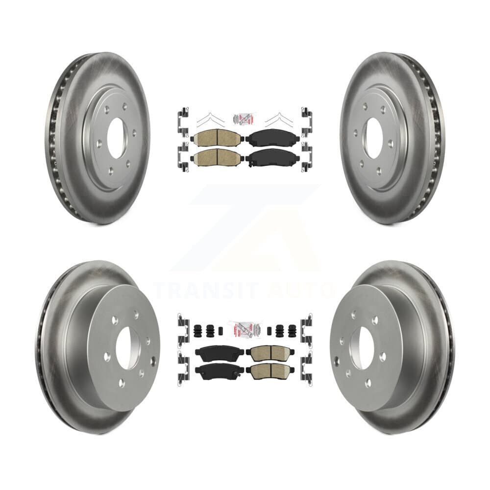 Transit Auto - KGA-101499 - Front and Rear Disc Brake Kits image 1
