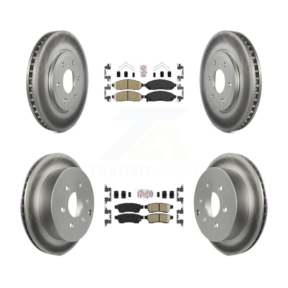 Transit Auto - KGA-101500 - Front and Rear Disc Brake Kits image 1