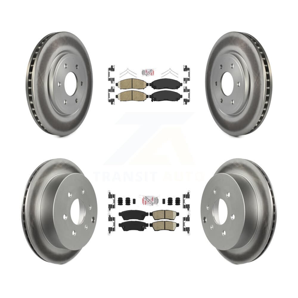 Transit Auto - KGA-101501 - Front and Rear Disc Brake Kits image 1