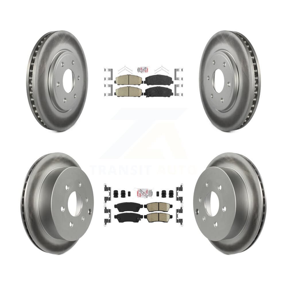 Transit Auto - KGA-101506 - Front and Rear Disc Brake Kits image 1