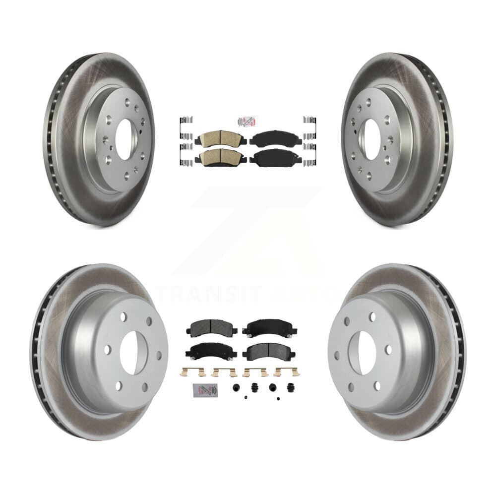 Transit Auto - KGA-101510 - Front and Rear Disc Brake Kits image 1