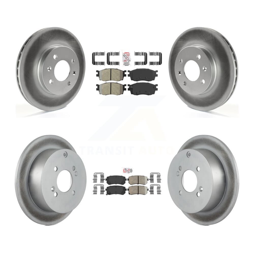 Transit Auto - KGA-101650 - Front and Rear Disc Brake Kits image 1