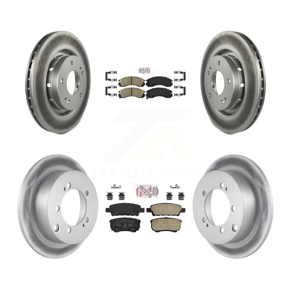 Transit Auto - KGA-101709 - Front and Rear Disc Brake Kits image 1