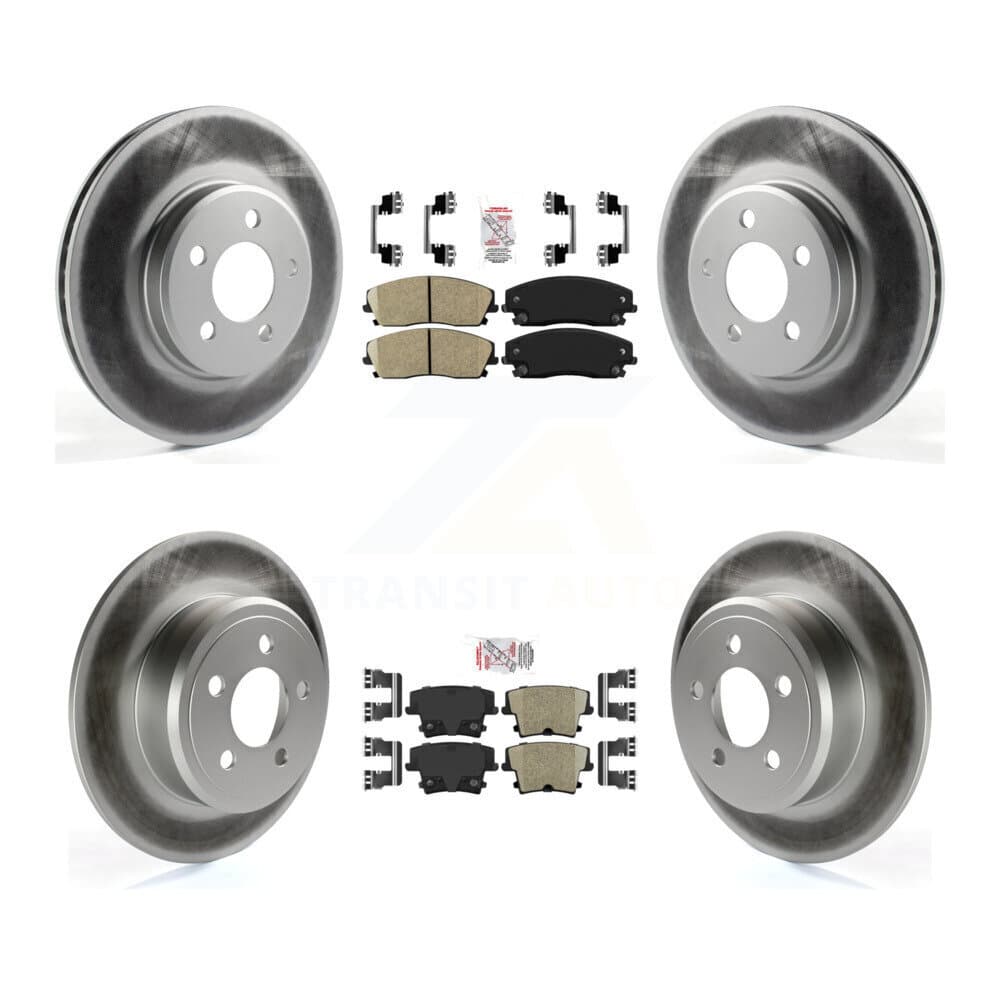 Transit Auto - KGA-101804 - Front and Rear Disc Brake Kits image 1
