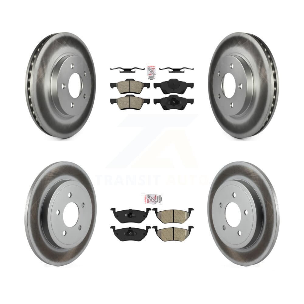 Transit Auto - KGA-101857 - Front and Rear Disc Brake Kits image 1