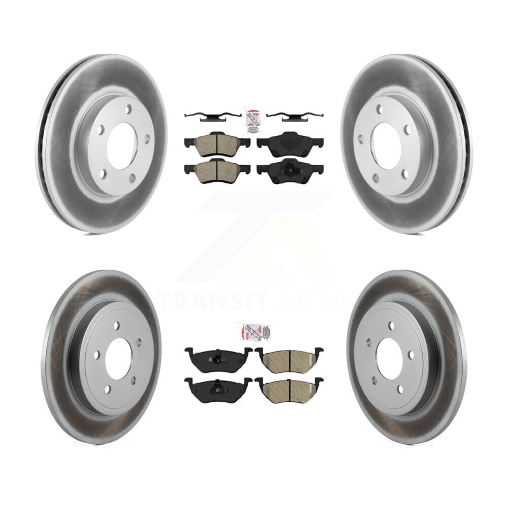 Transit Auto - KGA-101858 - Front and Rear Disc Brake Kits image 1