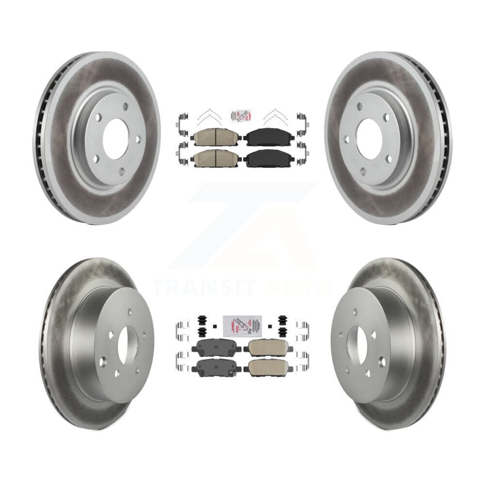 Transit Auto - KGA-101880 - Front and Rear Disc Brake Kits image 1