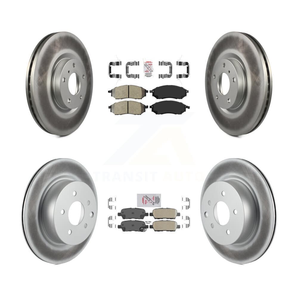 Transit Auto - KGA-101889 - Front and Rear Disc Brake Kits image 1