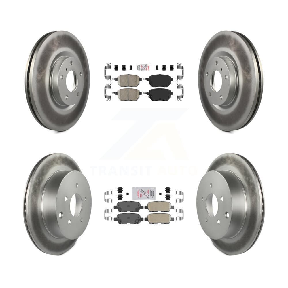 Transit Auto - KGA-101896 - Front and Rear Disc Brake Kits image 1