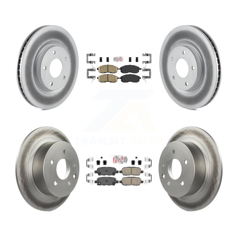 Transit Auto - KGA-102118 - Front and Rear Disc Brake Kits image 1