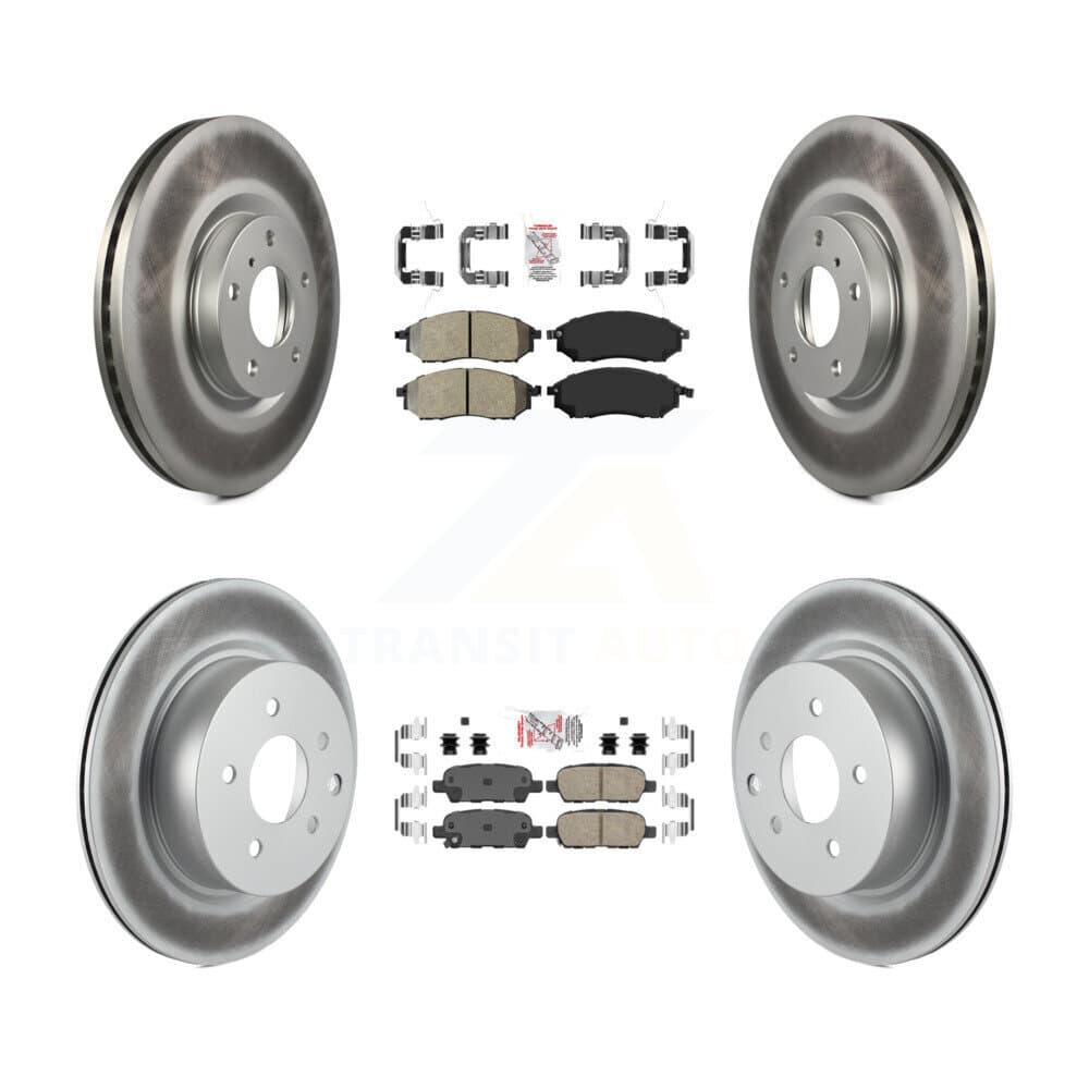 Transit Auto - KGA-102137 - Front and Rear Disc Brake Kits image 1