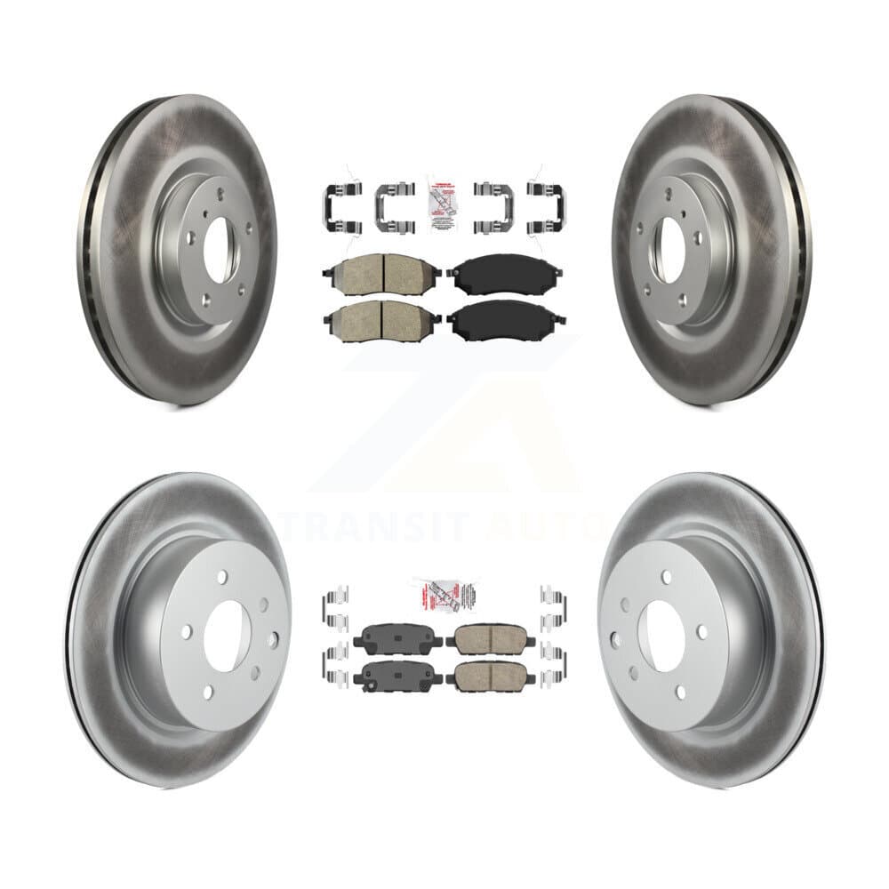 Transit Auto - KGA-102139 - Front and Rear Disc Brake Kits image 1