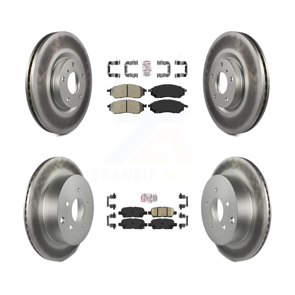 Transit Auto - KGA-102185 - Front and Rear Disc Brake Kits image 1