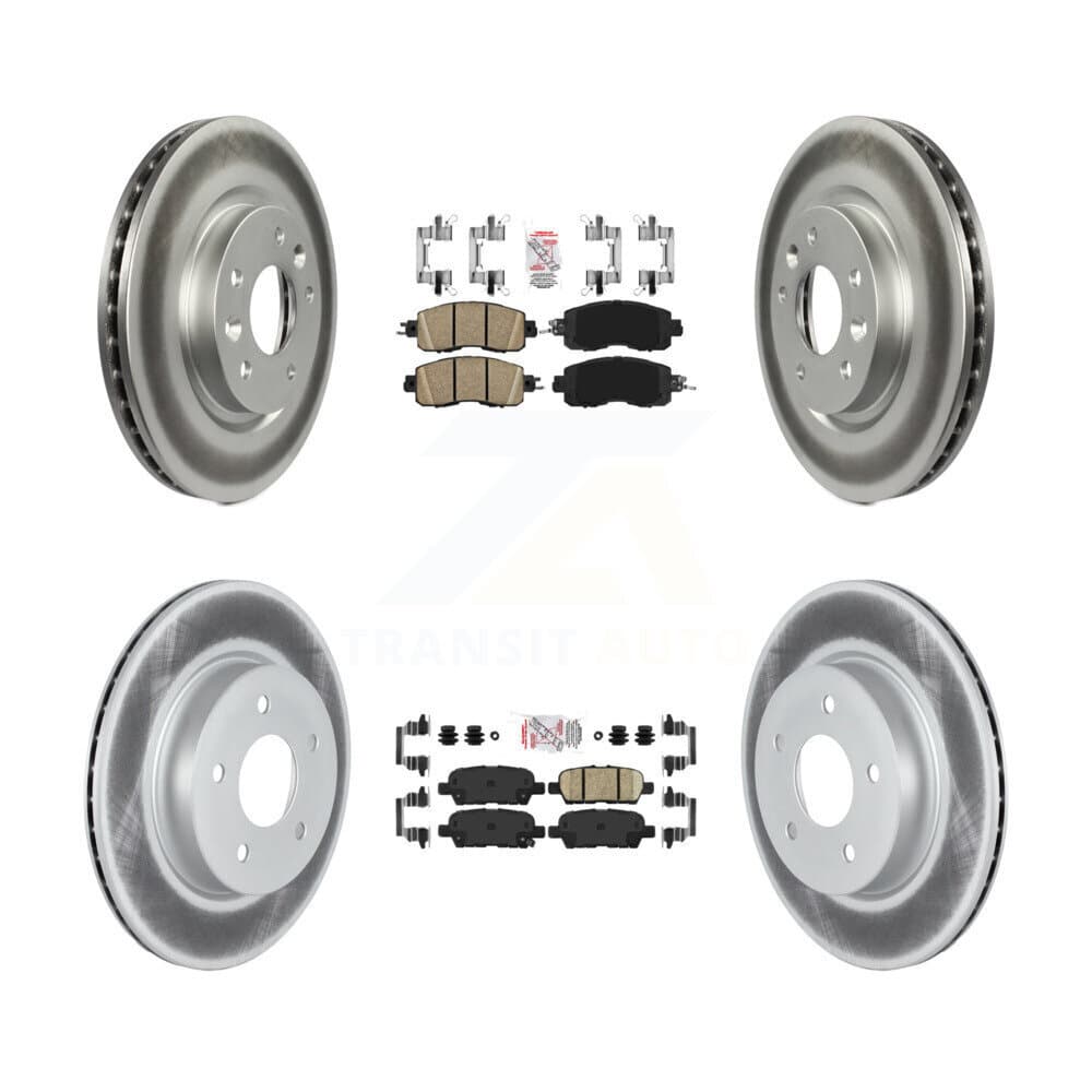 Transit Auto - KGA-102203 - Front and Rear Disc Brake Kits image 1
